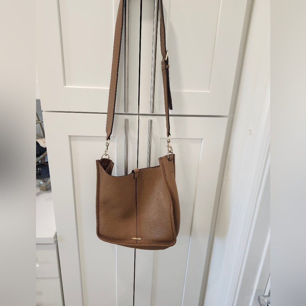 Rebecca Minkoff Brown Studded Crossbody Bag - Picture 13 of 16